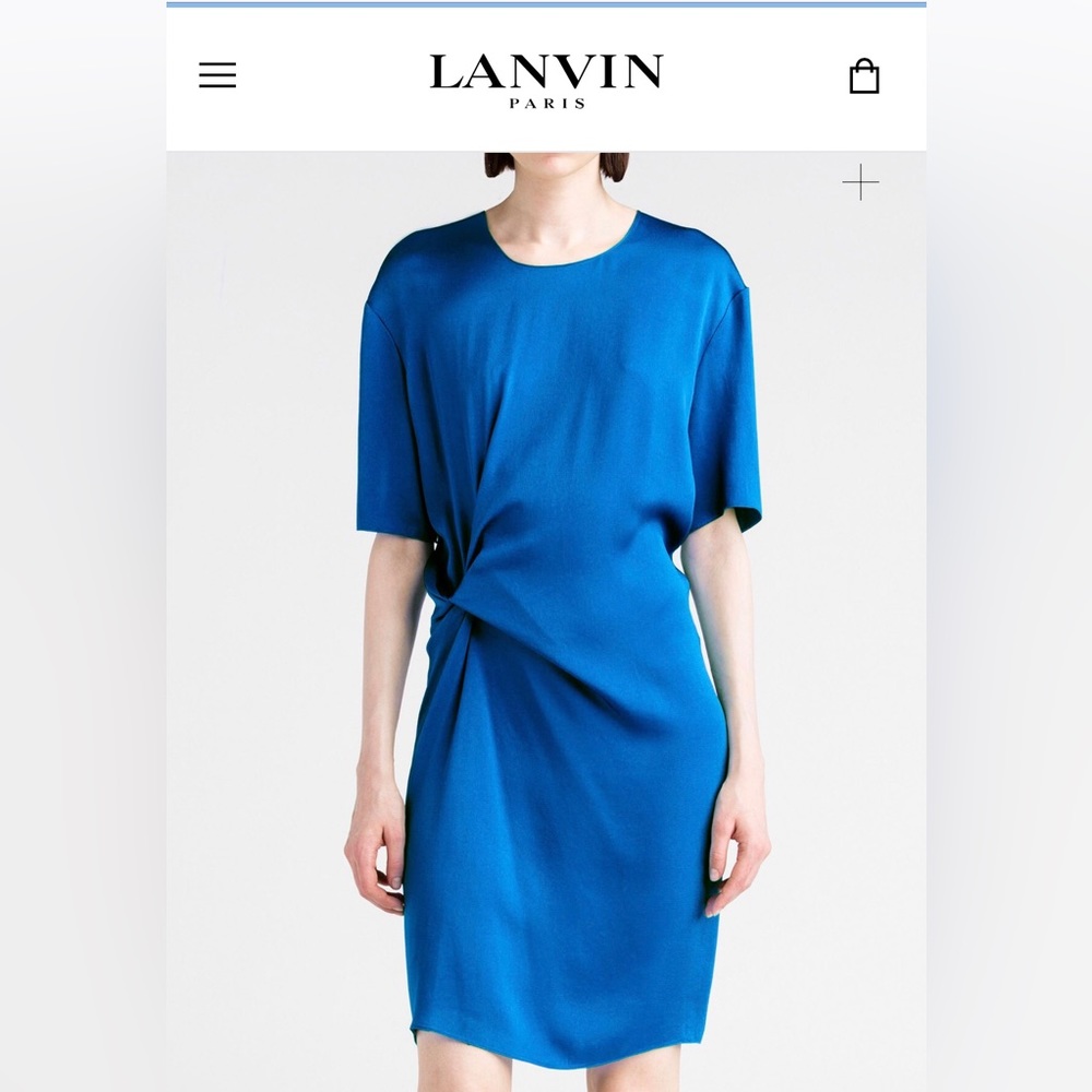 Lanvin Dress, Size 40, Blue